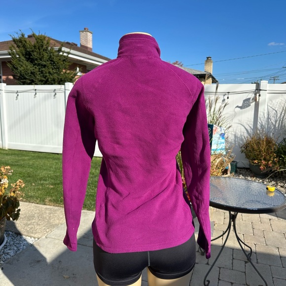 The North Face purple fleece sweater size S - Picture 2 of 8